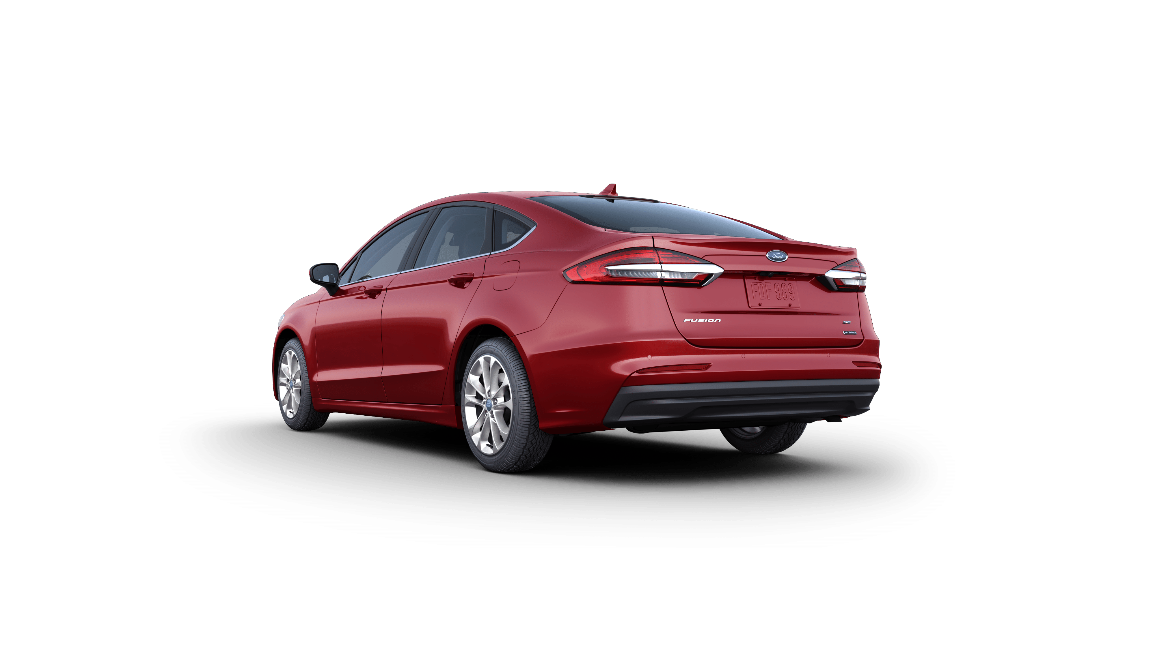 New 2020 Ford Fusion Hybrid SE FWD in Rapid Red Metallic Tinted